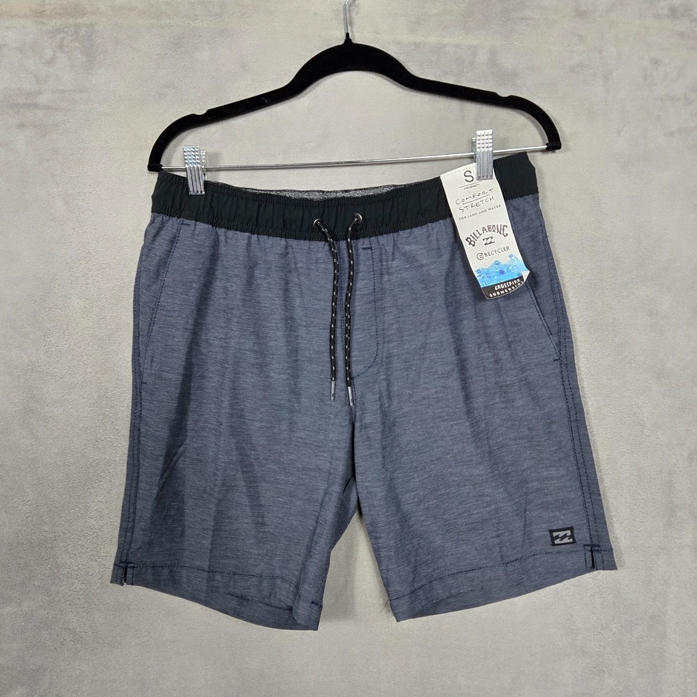 Billabong Crossfire Submersible hybrid Shorts Mens Small (31x7) gray NEW